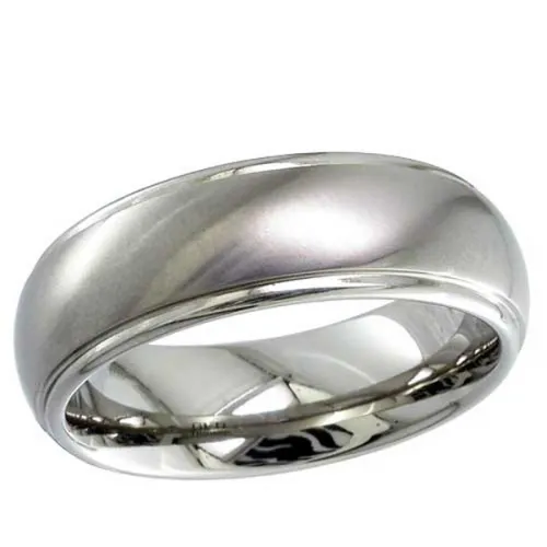 Plain Titanium Wedding Ring